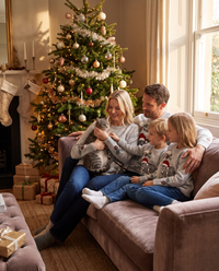 ONORA Christmas cat sweater - Christmas family matching