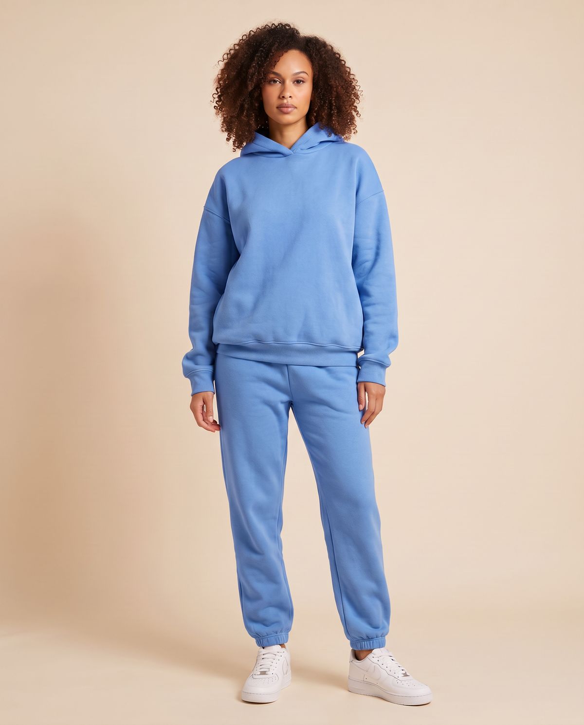 ONORA oversized hoodie tracksuit set - blue