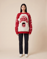 Shouting Santa Red