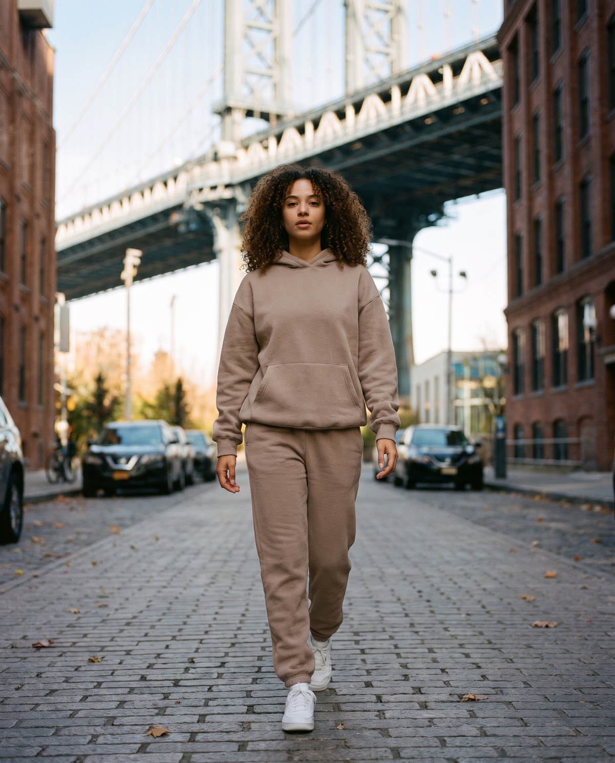 ONORA oversized hoodie tracksuit set - Brooklyn DUMBO