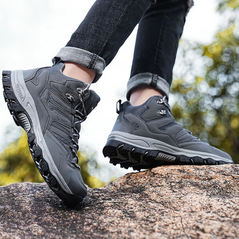 Women's Waterproof Hiking Boots, Mid Top Non Slip Ankle Boots