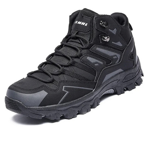Women's Waterproof Hiking Boots, Mid Top Non Slip Ankle Boots