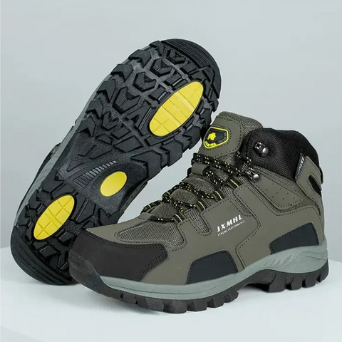 Women's Waterproof Hiking Boots, Mid Top Non Slip Ankle Boots
