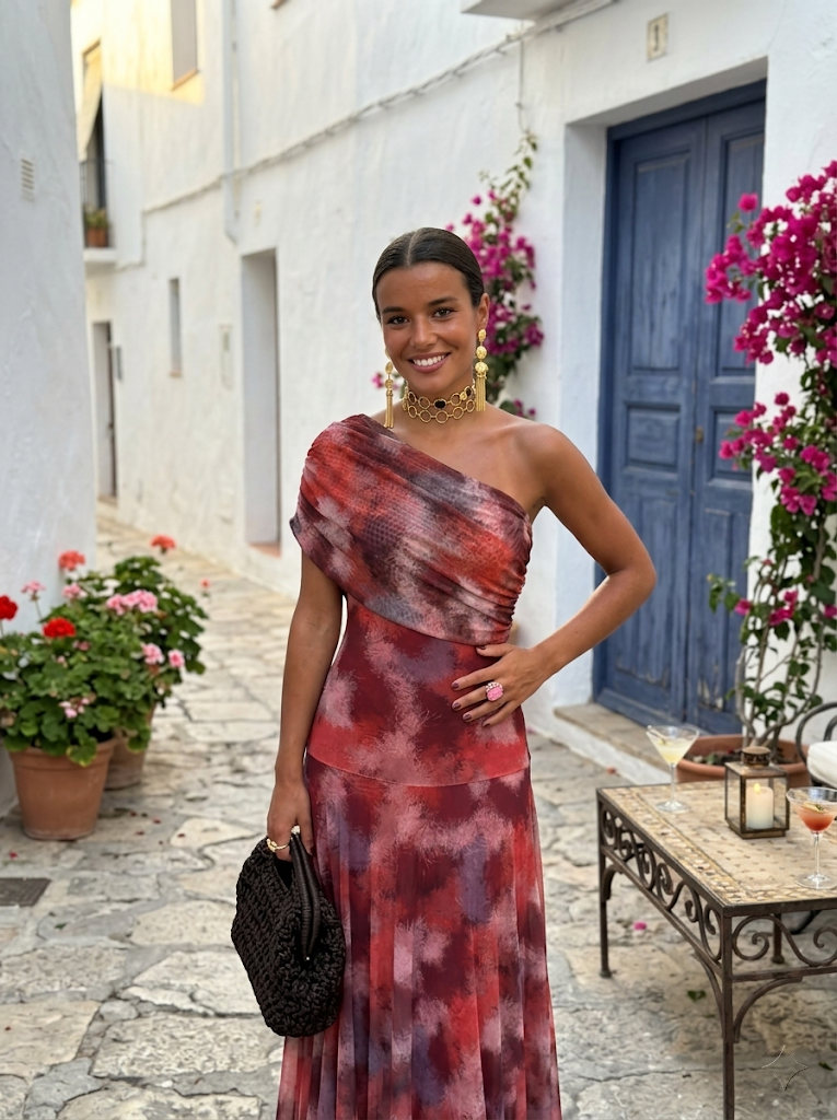 Women's Minimalist Elegant Maxi Dress, view 7