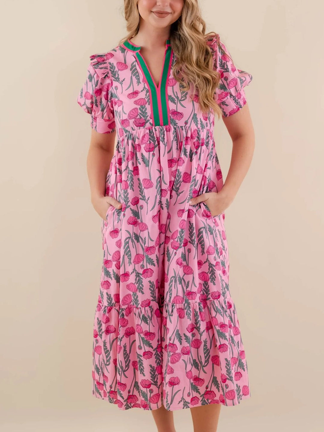 ONORA | Women's Casual Floral Maxi Dress