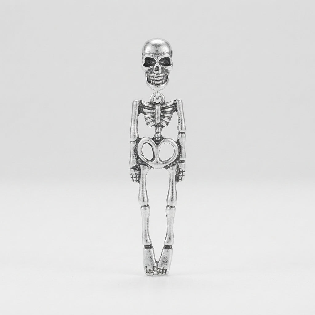 Miss Spooky Skeleton Halloween Earrings for Women