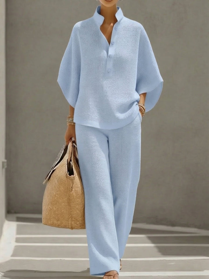 The Waffle Knit Set