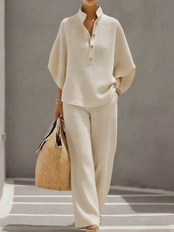 The Waffle Knit Set