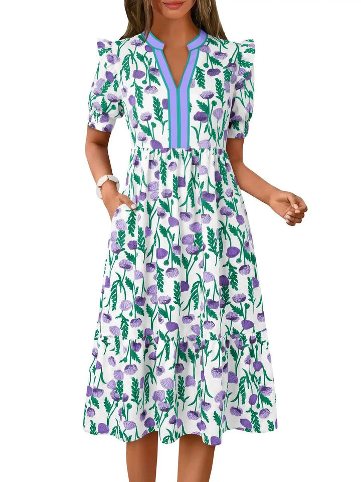 ONORA | Women's Casual Floral Maxi Dress