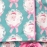 Teal Santa